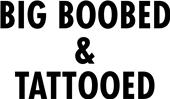 Epic Ladies Boobs & Tattooed V-Neck Graphic T-Shirts