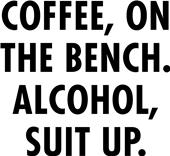 Epic Ladies Alcohol, Suit Up V-Neck Graphic T-Shirts