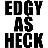 Epic Ladies Edgy as Heck V-Neck Graphic T-Shirts