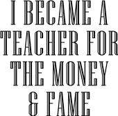 Epic Ladies Fame & Money V-Neck Graphic T-Shirts