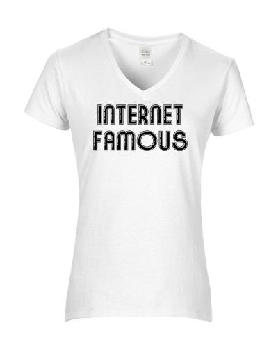 Epic Ladies Internet Famous V-Neck Graphic T-Shirts. Free shipping.  Some exclusions apply.