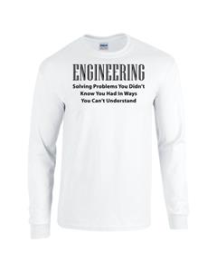 Epic Engineering Long Sleeve Cotton Graphic T-Shirts