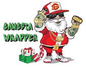 Epic Ladies Gangsta Wrapper V-Neck Graphic T-Shirts