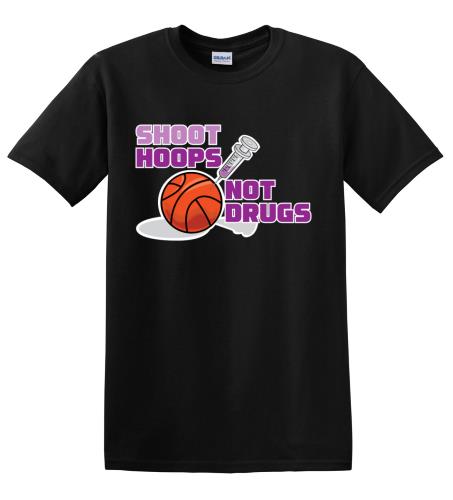 Epic Adult/Youth Shoot Hoops Cotton Graphic T-Shirts. Free shipping.  Some exclusions apply.