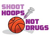 Epic Ladies Shoot Hoops V-Neck Graphic T-Shirts