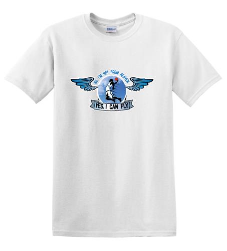 Epic Adult/Youth Yes, I Can Fly Cotton Graphic T-Shirts. Free shipping.  Some exclusions apply.