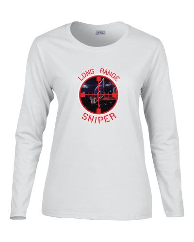 Epic Ladies LR Sniper Long Sleeve Graphic T-Shirts. Free shipping.  Some exclusions apply.
