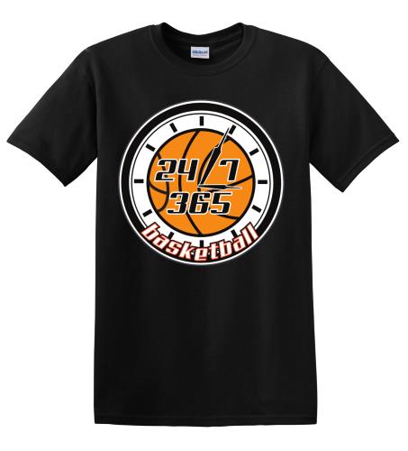 Epic Adult/Youth 24/7/365 BBall Cotton Graphic T-Shirts. Free shipping.  Some exclusions apply.