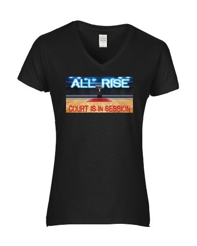 Epic Ladies All Rise V-Neck Graphic T-Shirts. Free shipping.  Some exclusions apply.