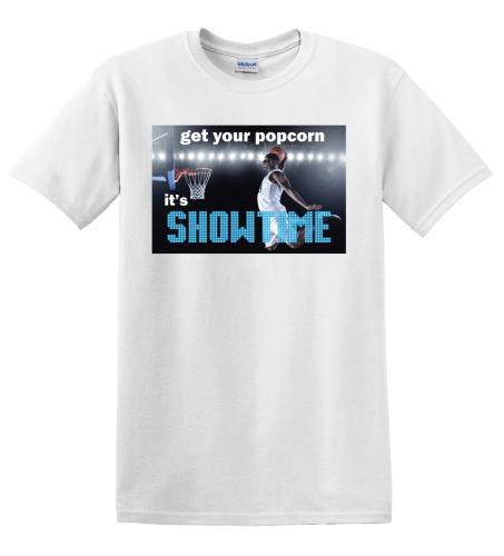 Epic Adult/Youth Popcorn Showtime Cotton Graphic T-Shirts