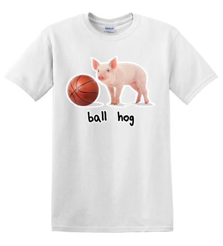 Epic Adult/Youth Basketball Hog Cotton Graphic T-Shirts. Free shipping.  Some exclusions apply.