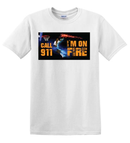 Epic Adult/Youth 911 I'm on Fire Cotton Graphic T-Shirts. Free shipping.  Some exclusions apply.