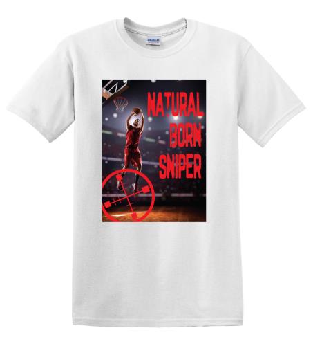 Epic Adult/Youth Natural Sniper Cotton Graphic T-Shirts. Free shipping.  Some exclusions apply.