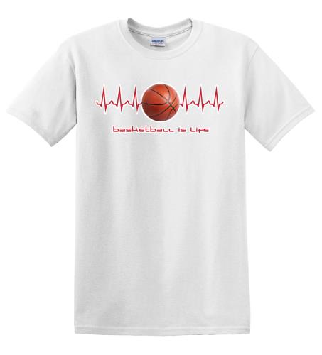 Epic Adult/Youth BBall is Life Cotton Graphic T-Shirts