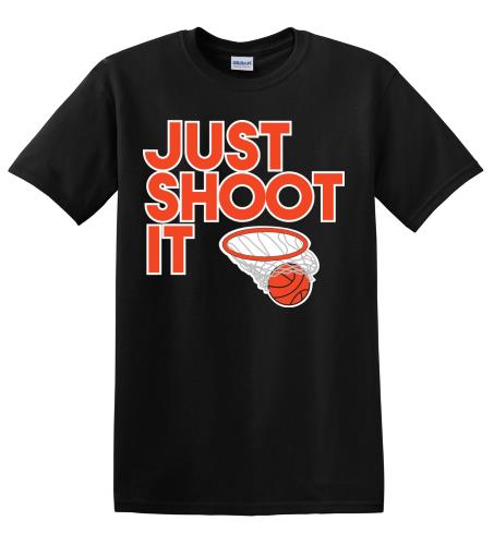Epic Adult/Youth Just Shoot It Cotton Graphic T-Shirts