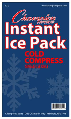 Champion Sports Instant Cold Compress (Case of 16)
