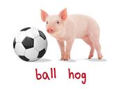 Epic Adult/Youth Soccer Ball Hog Cotton Graphic T-Shirts