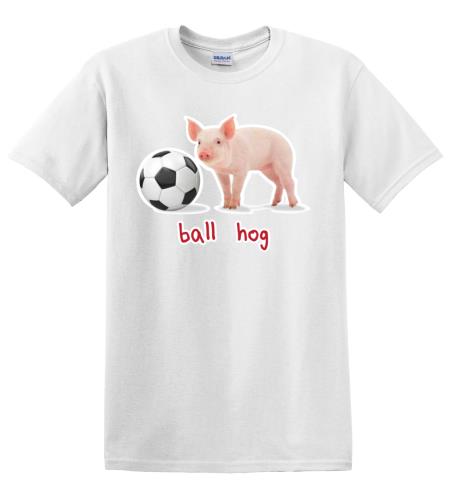 Epic Adult/Youth Soccer Ball Hog Cotton Graphic T-Shirts. Free shipping.  Some exclusions apply.