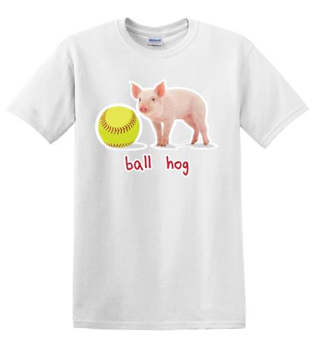 Epic Adult/Youth Softball Hog Cotton Graphic T-Shirts. Free shipping.  Some exclusions apply.