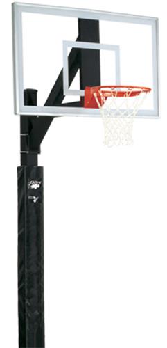 Perpetuity Fixed Height Glass Basketball System