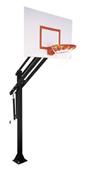 Attack Endura Bolt Down Basketball System with 36x60 Aluminum Backboard