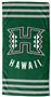 Northwest NCAA Hawaii "Stripes" Beach Towel