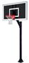 Legacy Eclipse-BP Bolt Down Basketball System with 36x60 smoked glass backboard