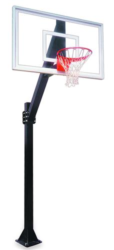 Legend Jr. Select-BP Bolt Down Basketball System with 36x60 acrylic backboard