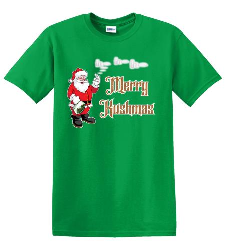 Epic Adult/Youth Merry Kushmas Cotton Graphic T-Shirts. Free shipping.  Some exclusions apply.