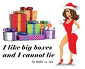 Epic Ladies Big Boxes V-Neck Graphic T-Shirts