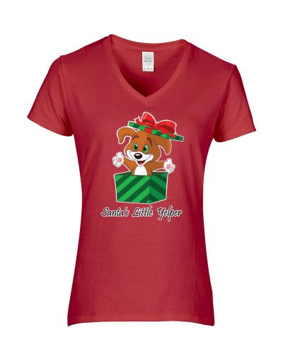 Epic Ladies Little Yelper V-Neck Graphic T-Shirts. Free shipping.  Some exclusions apply.