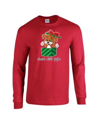 Epic Little Yelper Long Sleeve Cotton Graphic T-Shirts. Free shipping.  Some exclusions apply.