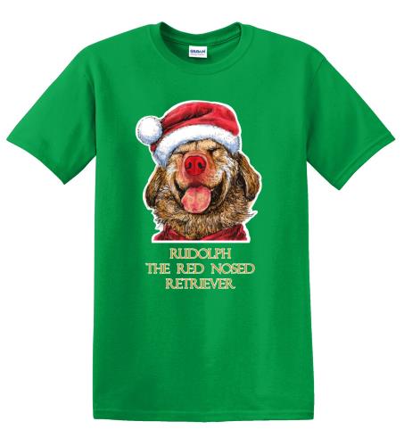 Epic Adult/Youth Red Nosed Golden Cotton Graphic T-Shirts. Free shipping.  Some exclusions apply.