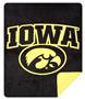 Northwest NCAA Iowa Sliver Knit Throw
