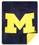 Northwest NCAA Michigan Sliver Knit Throw