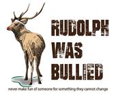 Epic Adult/Youth Rudolph Bullied Cotton Graphic T-Shirts