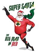 Epic Adult/Youth Super Santa Cotton Graphic T-Shirts