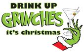 Epic Adult/Youth Drink up Grinches Cotton Graphic T-Shirts