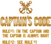 Epic Adult/Youth Captain's Code Cotton Graphic T-Shirts