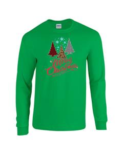 Epic Merry Christmas Long Sleeve Cotton Graphic T-Shirts