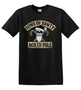 Epic Adult/Youth Sons of Santy Cotton Graphic T-Shirts. Free shipping.  Some exclusions apply.