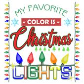 Epic Adult/Youth Christmas Lights Cotton Graphic T-Shirts