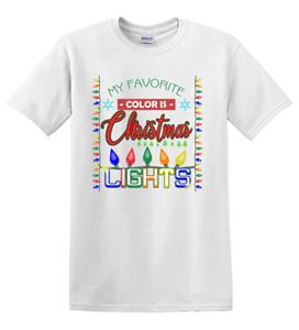Epic Adult/Youth Christmas Lights Cotton Graphic T-Shirts. Free shipping.  Some exclusions apply.