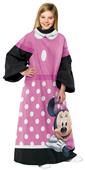 Northwest Minnie Mouse Dot Throw w/Sleeves Northwest Minnie Mouse Dot Throw w/Sleeves
