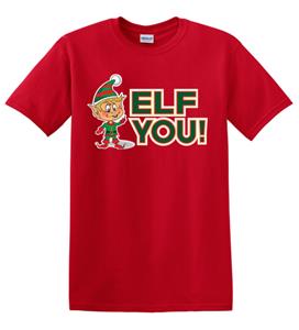 Epic Adult/Youth Elf You! Cotton Graphic T-Shirts. Free shipping.  Some exclusions apply.