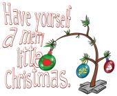 Epic Ladies Little Christmas V-Neck Graphic T-Shirts