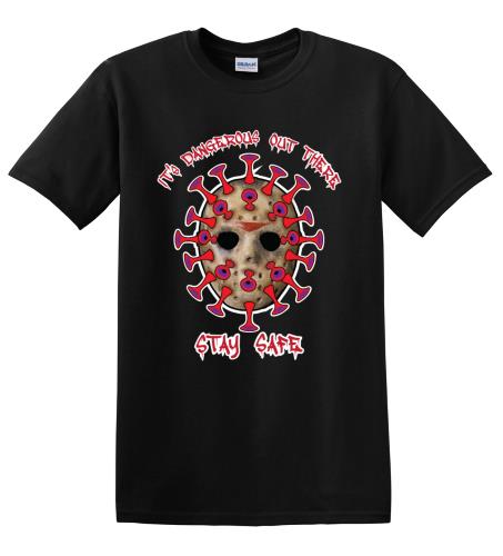 Epic Adult/Youth Stay Safe Cotton Graphic T-Shirts. Free shipping.  Some exclusions apply.