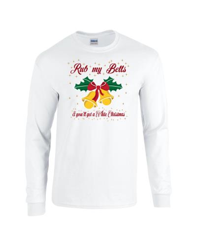 Epic Rub my Bells Long Sleeve Cotton Graphic T-Shirts. Free shipping.  Some exclusions apply.