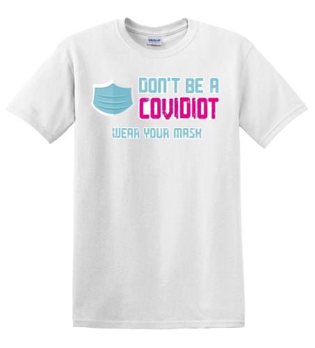Epic Adult/Youth COVIDIOT Cotton Graphic T-Shirts. Free shipping.  Some exclusions apply.