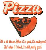 Epic Adult/Youth Pizza Cotton Graphic T-Shirts